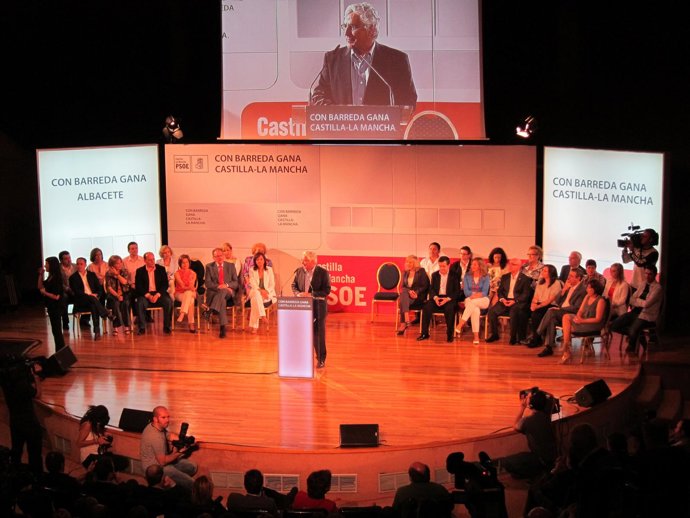 José María Barreda, En Un Acto En El Paraninfo De La UCLM En Albacete