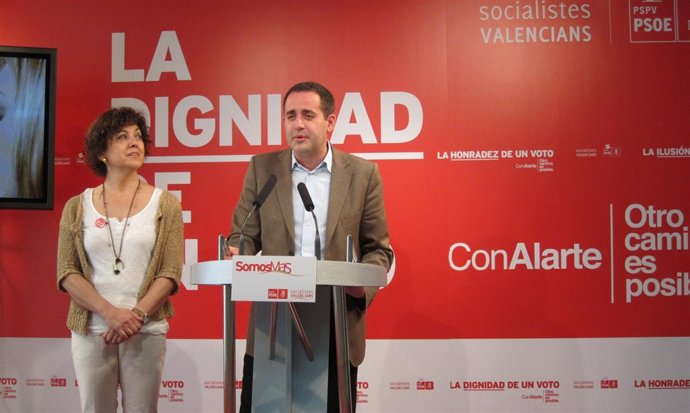 Jorge Alarte En Rueda De Prensa