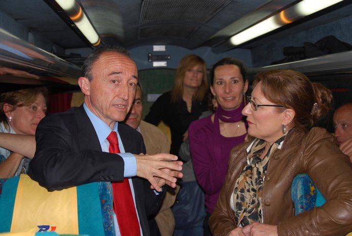 Autobús PSOE Guadalajara