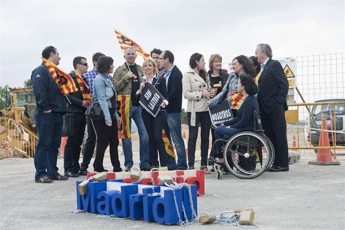 El PAR En Su Acto De Campaña En Zaragoza