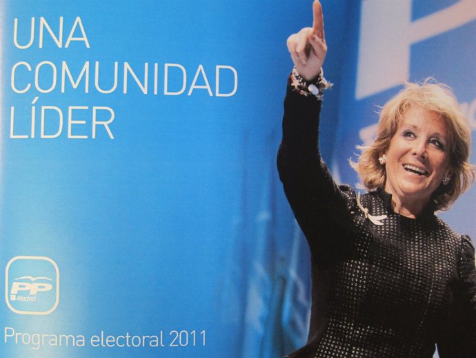Portada Del Programa Electoral Del PP De Madrid