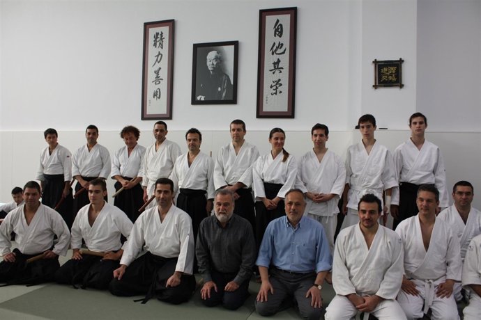 Visita De Torrijos Al Grupo De Aikido