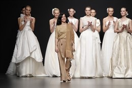 La Diseñadora Paula Del Vas En Cibeles