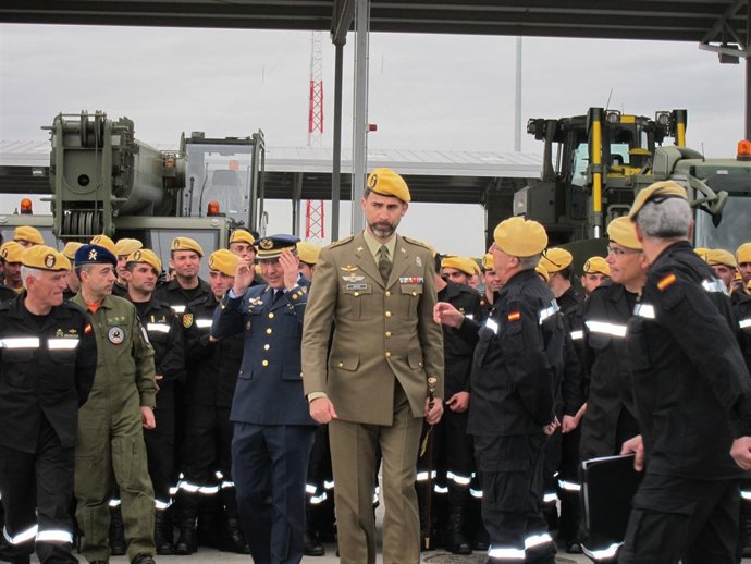 El Príncipe visita la UME