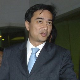 primer ministro, Abhisit Vejjajiva