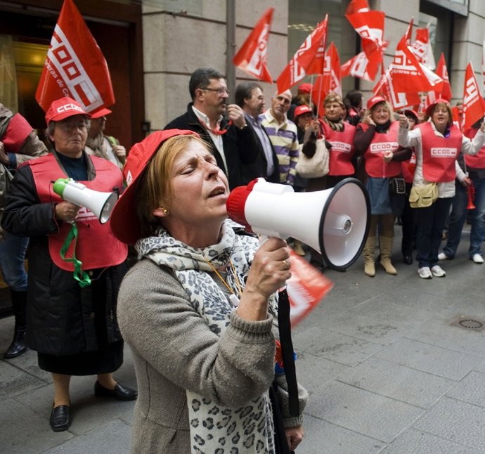 Concentracion Trabajadores Del Servicio De Limpiezas