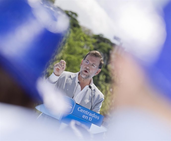 MARIANO RAJOY MITIN MADRID