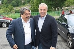 El Secretario Xeral Del Psdeg, Pachi Vázquez, En Lobios (Ourense).