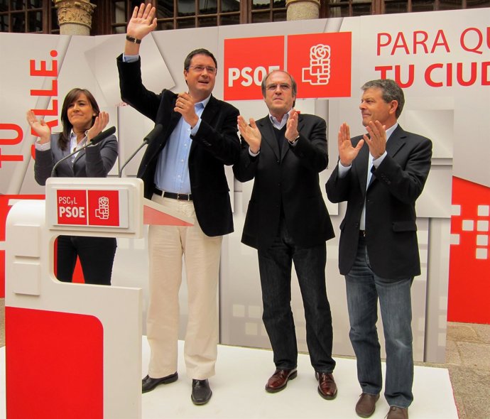 Acto Público Del PSOE En Zamora Con El Ministro De Educación, Ángel Gabilondo