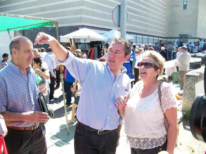 El Candidato Del PSOE A La Alcaldía De Sevilla, Juan Espadas