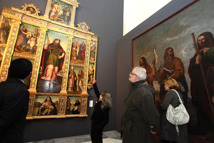 Retablo Gótico De Santa Bárbara