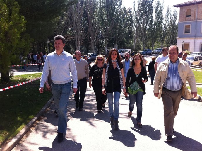 Los Candidatos Del PPN En Corella.