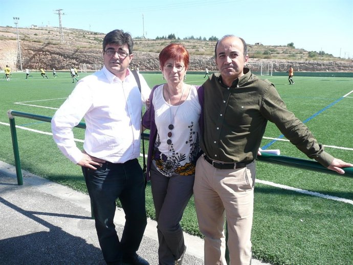 Begoña García Retegui Y Pedro Lopez En La Pedanía De Javalí Viejo