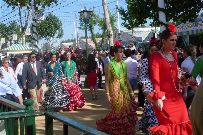 El Real De La Feria De Sevilla