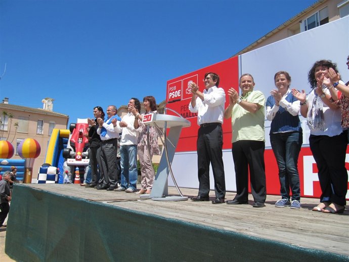 Antich Durante Un Mitin