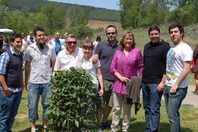 Tomás Santos Y Su Equipo En La Grajera