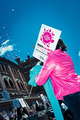 Acto De La Manifestación 'La Tortura No Es Cultura'