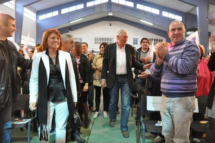 Fotos Do Mitin Do BNG En Ribeira