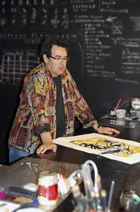 El Festival de Poesía inaugura la exposición 'Sombras', de Pablo del Pino 