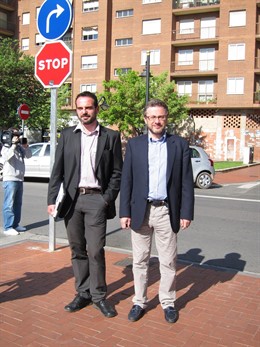 Rubén Eguízal Y Julio Revuelta, Miembros De Ciudadanos De Logroño