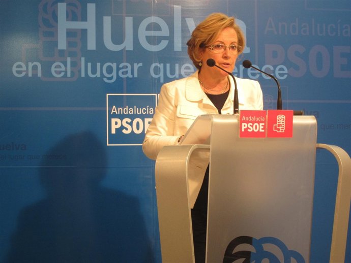 La Candidata Socialista A La Alcaldía De Huelva, Petronila Guerrero.