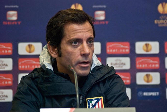 quique sanchez flores, entrenador atletico de madrid