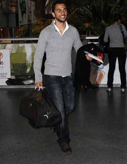 Antonio Tejado En La Estación De Atocha