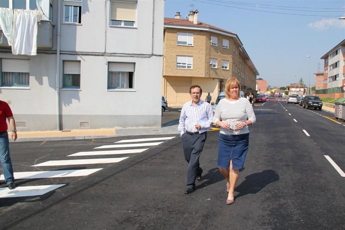 La Alcaldesa Visita La Zona