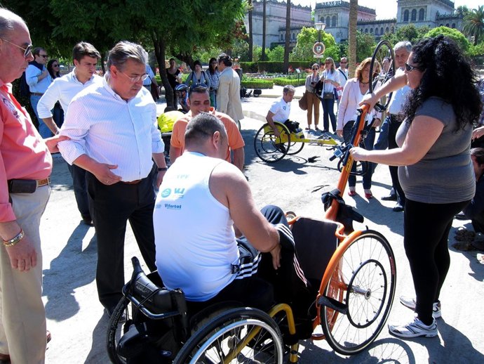 Juan Ignacio Zoido (PP), Con Deportistas Con Discapacidad