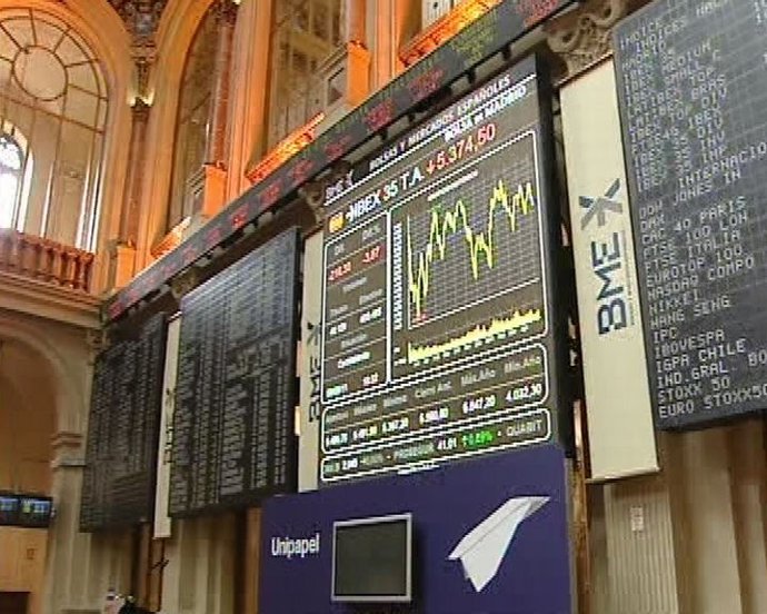 La Bolsa baja un 0,69%