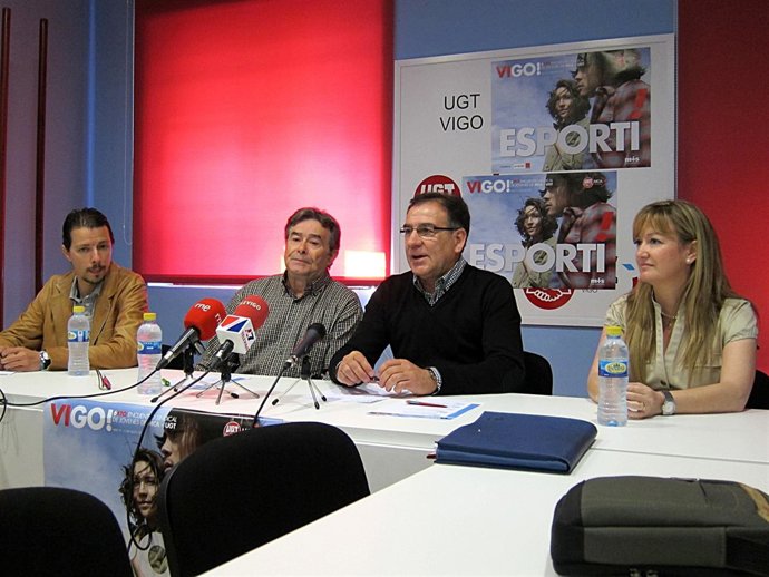 Rueda De Prensa De MCA-UGT En Vigo
