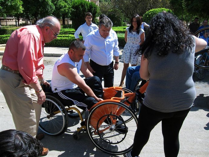 Juan Ignacio Zoido (PP), Con Deportistas Con Discapacidad