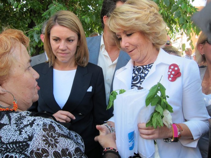 Aguirre Y Cospedal En Un Acto De Campaña