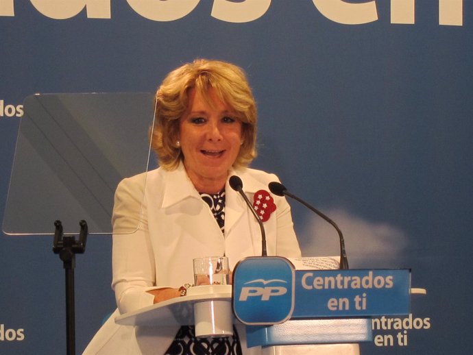 Esperanza Aguirre En Esquivias