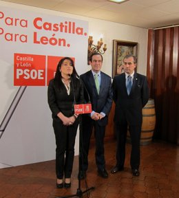 María Fernanda Blanco, José Bono Y Luis Briones