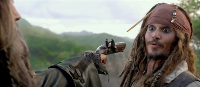 Johnny Depp En Piratas Del Caribe 4