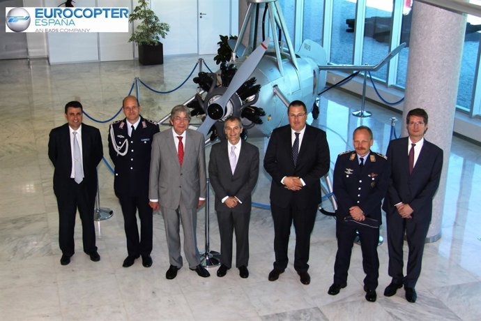 Visita Del Embajador Alemán A Eurocopter