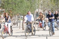 Ecolo Verdes dice que Gallardón "sólo se acuerda de la bici en campaña"