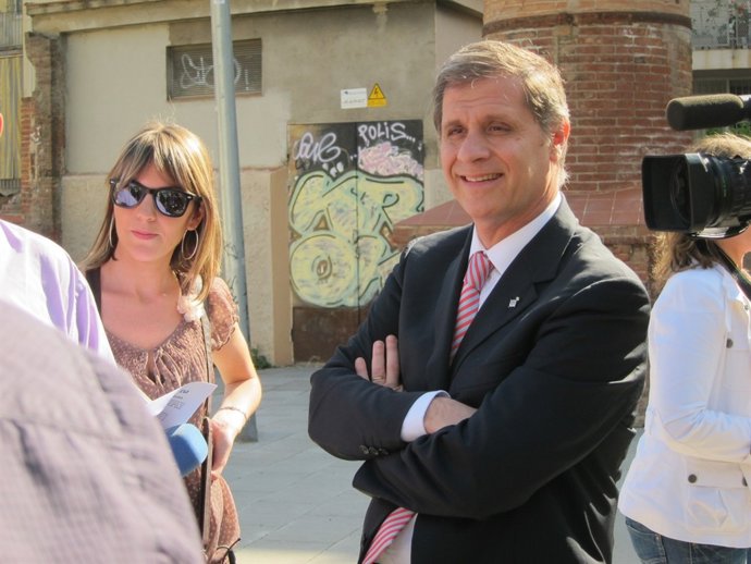 El Candidato Del PP A La Alcaldía De Barcelona, Alberto Fernández