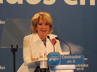 AMPL.Aguirre ofrece la libertad del PP para "romper las cadenas" que los socialistas "han puesto a los ciudadanos"