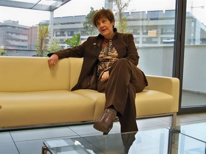 La consejera de Obras Públicas, Josefina Cruz