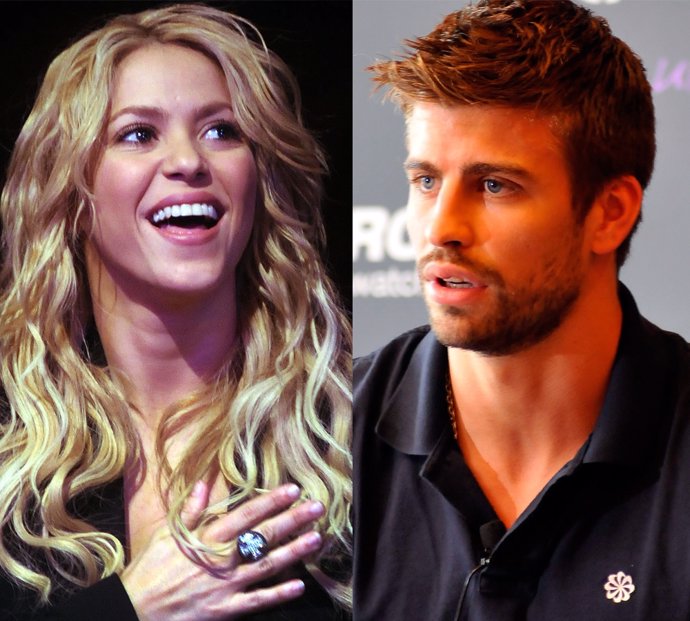 Montaje de Shakira y Piqué 