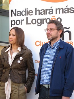 Mariam Ferrer Y Julio Revuelta, Ciudadanos De Logroño