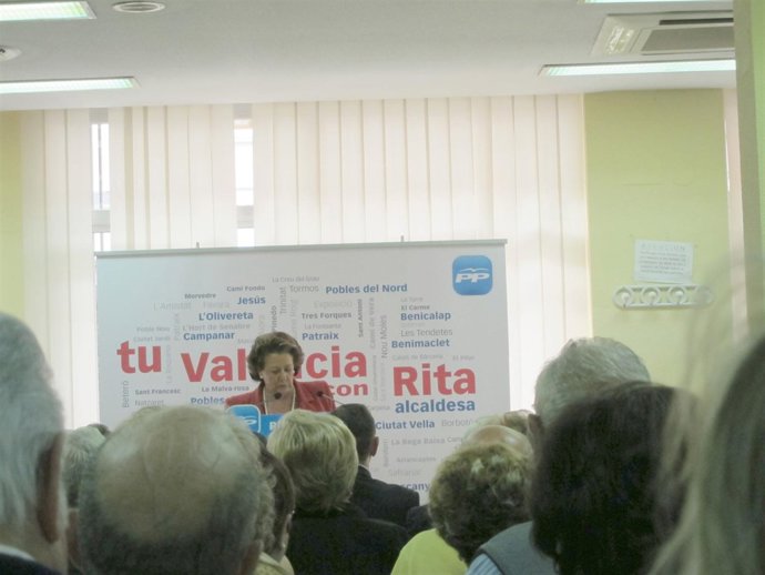 Barberá En El Acto Con Mayores 