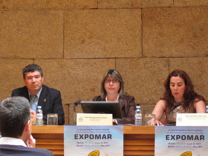 Rosa Quintana, En La Presentación De 'Expomar'