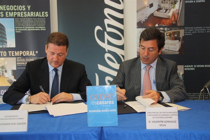 Firma Teléfonica-Ros Casares