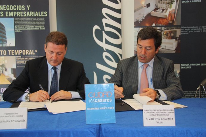 Firma Teléfonica-Ros Casares