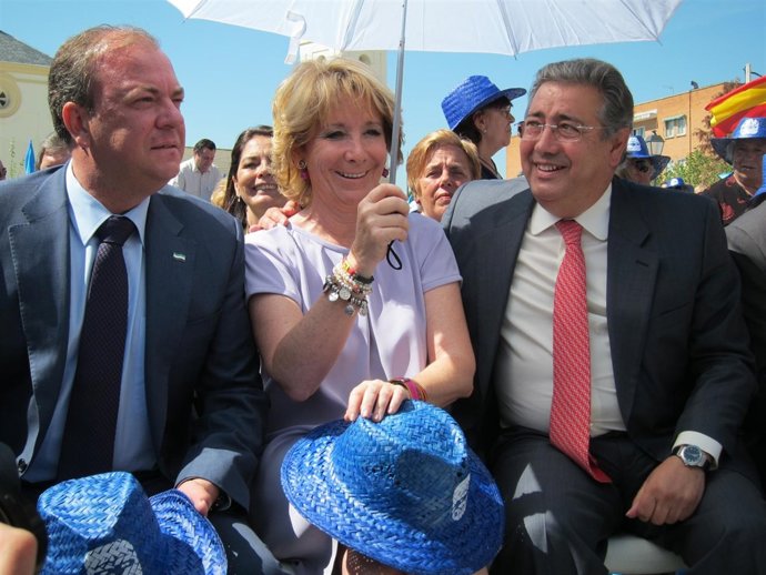 Aguirre Con Monago Y Zoido