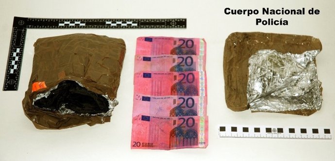 El Mateial Intervenido En La Operación En Burgos. 