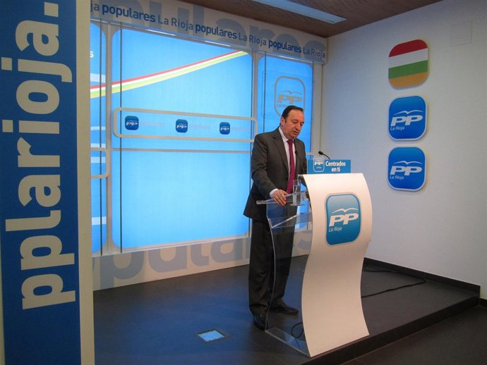 Pedro Sanz, Candidato PP Al Gobierno De La Rioja